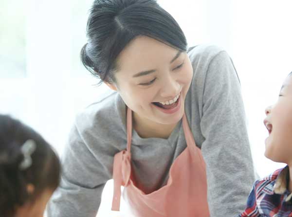 赤ちゃんとお母さん