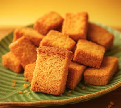 バナナケーキラスク