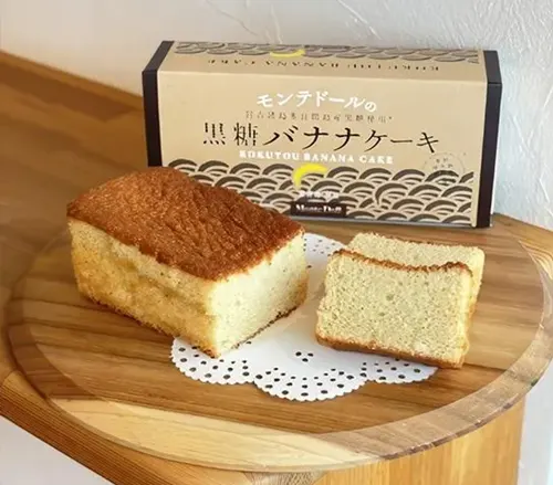 黒糖バナナケーキ