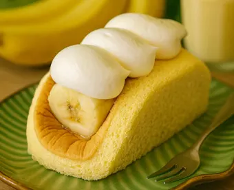 モンテドールの生バナナケーキ